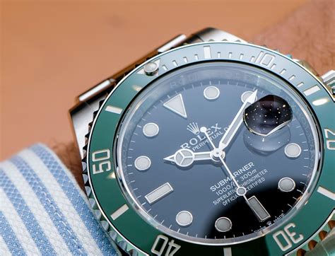 green and black bezel rolex|Rolex submariner date 126610lv.